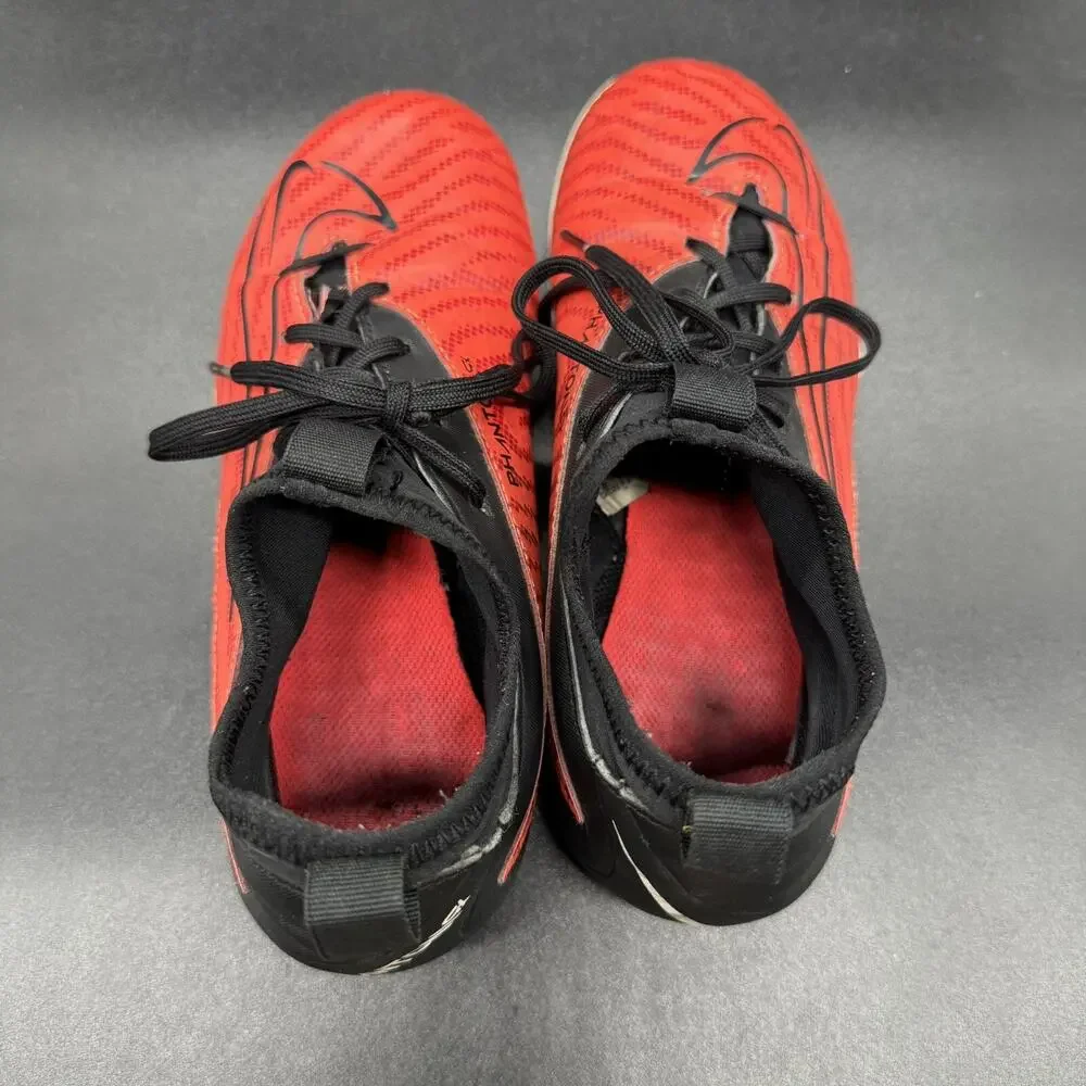 Nike Phantom GX FG Bright Crimson Black Size 5Y Womens 6.5